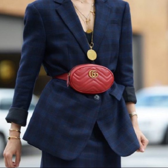 Gucci Handbags - NWT Gucci Marmont Belt Bag